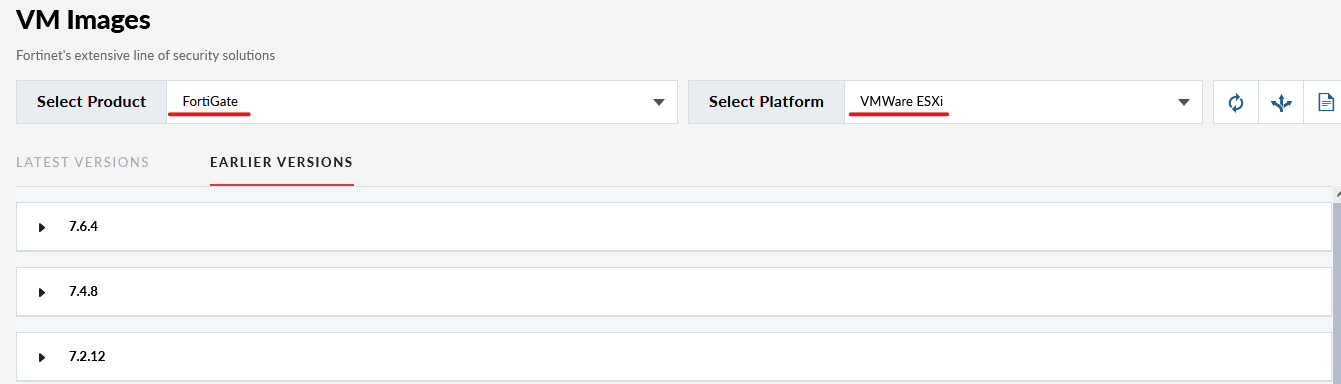 Selección de producto y plataforma