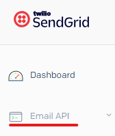 Panel Email API SendGrid